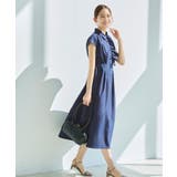 ワンサイドフリルフレンチスリーブシャツワンピース | RUIRUE BOUTIQUE | 詳細画像6