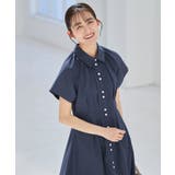 【洗える】タック&フレア ロングシャツワンピース | RUIRUE BOUTIQUE | 詳細画像2