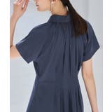 【洗える】タック&フレア ロングシャツワンピース | RUIRUE BOUTIQUE | 詳細画像3