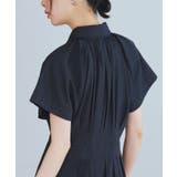【洗える】タック&フレア ロングシャツワンピース | RUIRUE BOUTIQUE | 詳細画像7