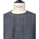 襟付きシアージャカードギャザーフレアワンピース | RUIRUE BOUTIQUE | 詳細画像23