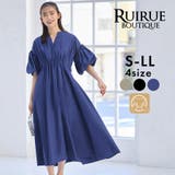 バルーンスリーブフレアシャツワンピース | RUIRUE BOUTIQUE | 詳細画像1