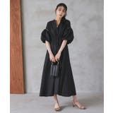 バルーンスリーブフレアシャツワンピース | RUIRUE BOUTIQUE | 詳細画像9