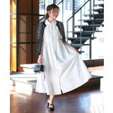 レース切り替えフレアシャツワンピース | RUIRUE BOUTIQUE | 詳細画像12 