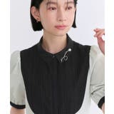 レース切り替えフレアシャツワンピース | RUIRUE BOUTIQUE | 詳細画像18 