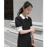 バイカラークラシックワンピース | RUIRUE BOUTIQUE | 詳細画像11 
