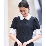 バイカラークラシックワンピース | RUIRUE BOUTIQUE | 詳細画像15 
