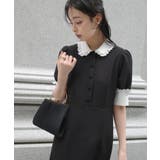バイカラークラシックワンピース | RUIRUE BOUTIQUE | 詳細画像8 