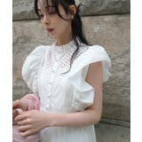 ティアードボリュームシャツワンピース | RUIRUE BOUTIQUE | 詳細画像13
