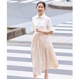 【洗える】ビジューボタン・フレア ポロワンピース | RUIRUE BOUTIQUE | 詳細画像13 