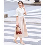 【洗える】ビジューボタン・フレア ポロワンピース | RUIRUE BOUTIQUE | 詳細画像17 