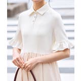 【洗える】ビジューボタン・フレア ポロワンピース | RUIRUE BOUTIQUE | 詳細画像18 