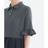 【洗える】ビジューボタン・フレア ポロワンピース | RUIRUE BOUTIQUE | 詳細画像31 