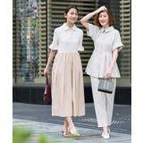 【洗える】ビジューボタン・フレア ポロワンピース | RUIRUE BOUTIQUE | 詳細画像36 