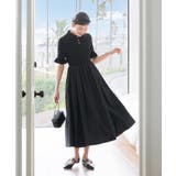 【洗える】ビジューボタン・フレア ポロワンピース | RUIRUE BOUTIQUE | 詳細画像5 
