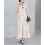 アシンメトリージレ＆ボックスプリーツスカート セットアップ | RUIRUE BOUTIQUE | 詳細画像12 