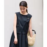 アシンメトリージレ＆ボックスプリーツスカート セットアップ | RUIRUE BOUTIQUE | 詳細画像18 