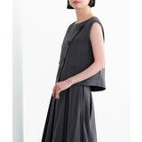 アシンメトリージレ＆ボックスプリーツスカート セットアップ | RUIRUE BOUTIQUE | 詳細画像23 