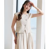 アシンメトリージレ＆ボックスプリーツスカート セットアップ | RUIRUE BOUTIQUE | 詳細画像7 