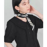 ビッグカラーフレアスカートワンピース | RUIRUE BOUTIQUE | 詳細画像12 