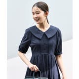 ビッグカラーフレアスカートワンピース | RUIRUE BOUTIQUE | 詳細画像18 