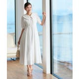 ビッグカラーフレアスカートワンピース | RUIRUE BOUTIQUE | 詳細画像8 