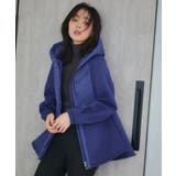 Bタイプ/ブルー(2BU) | 選べるダンボールニット ライトダウンジャケット | RUIRUE BOUTIQUE