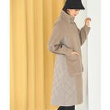 ウーリーストレッチ×ソフィーレイト キルティングスタンドカラーコート | RUIRUE BOUTIQUE | 詳細画像6 