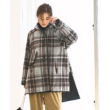 ウーリーストレッチ×ソフィーレイト 裏キルトフーデッドコート | RUIRUE BOUTIQUE | 詳細画像15 