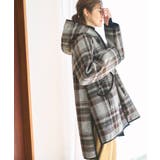 ウーリーストレッチ×ソフィーレイト 裏キルトフーデッドコート | RUIRUE BOUTIQUE | 詳細画像16 