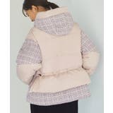 プレイフルMIXツイードファイバーパデットコート | RUIRUE BOUTIQUE | 詳細画像10 