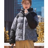プレイフルMIXツイードファイバーパデットコート | RUIRUE BOUTIQUE | 詳細画像6 