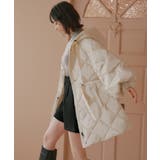 ファイバーライトサーモ・ボリュームスリーブキルティングコート | RUIRUE BOUTIQUE | 詳細画像8 