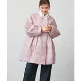 ミックスステッチ・ボリュームペプラム中綿コート | RUIRUE BOUTIQUE | 詳細画像18 