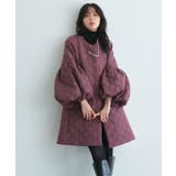 ボリュームスリーブキルティングフレアコート | RUIRUE BOUTIQUE | 詳細画像13 