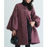 ボリュームスリーブキルティングフレアコート | RUIRUE BOUTIQUE | 詳細画像15 