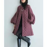 ボリュームスリーブキルティングフレアコート | RUIRUE BOUTIQUE | 詳細画像17 