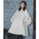 ボリュームスリーブキルティングフレアコート | RUIRUE BOUTIQUE | 詳細画像3 