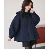 襟付き中綿キルティングAラインコート | RUIRUE BOUTIQUE | 詳細画像10 