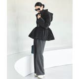 グロスタフタ ×ダウン 洗える・フーディーダウンコート(共生地ゴムベルト付き) | RUIRUE BOUTIQUE | 詳細画像2 