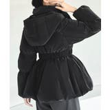 グロスタフタ ×ダウン 洗える・フーディーダウンコート(共生地ゴムベルト付き) | RUIRUE BOUTIQUE | 詳細画像3 