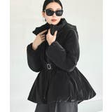 グロスタフタ ×ダウン 洗える・フーディーダウンコート(共生地ゴムベルト付き) | RUIRUE BOUTIQUE | 詳細画像7 