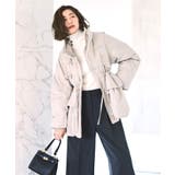 【洗える】ダブルペプラム・ダウンコート | RUIRUE BOUTIQUE | 詳細画像9 