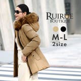 ラクーンファーフレンチダウンジャケット | RUIRUE BOUTIQUE | 詳細画像1 