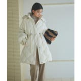 エクリュ(WH) | ファイバーライトサーモ・スリムボディキルティングコート | RUIRUE BOUTIQUE