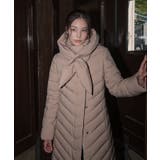 キレイシルエット・ロングダウンコート(フードマフラー付き) | RUIRUE BOUTIQUE | 詳細画像13