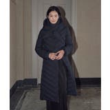 キレイシルエット・ロングダウンコート(フードマフラー付き) | RUIRUE BOUTIQUE | 詳細画像15