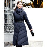 ハイネックアシンメトリーダウンコート | RUIRUE BOUTIQUE | 詳細画像12 