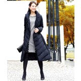 ハイネックアシンメトリーダウンコート | RUIRUE BOUTIQUE | 詳細画像13 