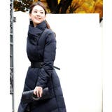 ハイネックアシンメトリーダウンコート | RUIRUE BOUTIQUE | 詳細画像14 